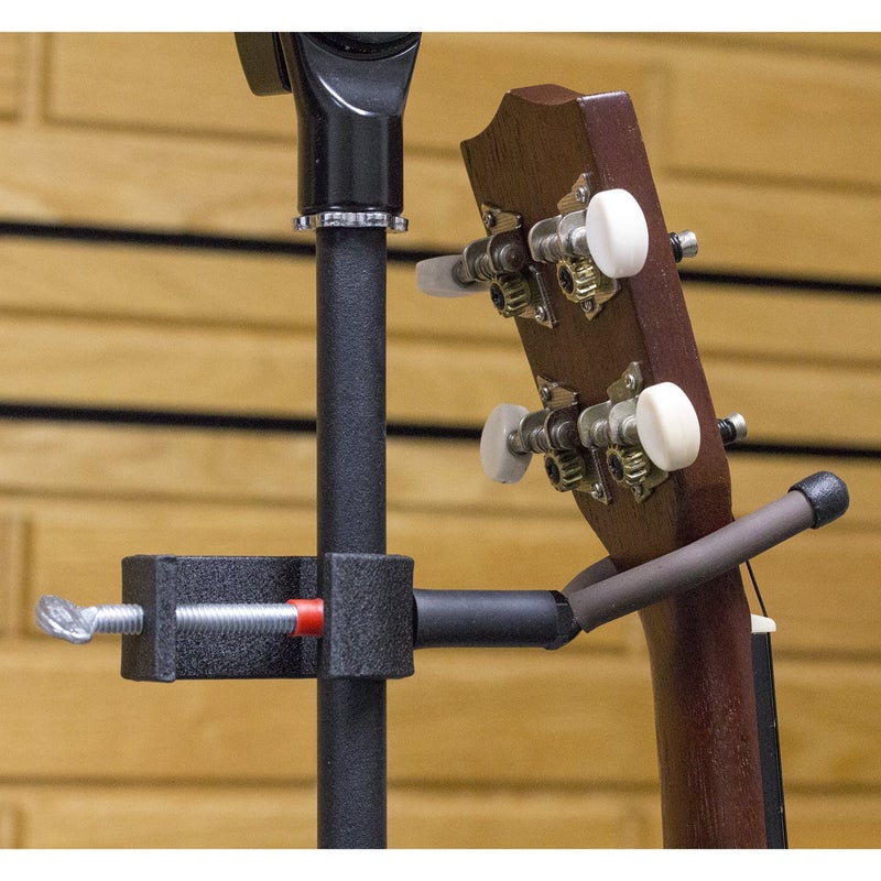 String Swing Ukulele or Mandolin hanger for Mic Stands and Music Stands Safely hang your Ukulele or Mandolin from your mic stand CC04UK - Image 4
